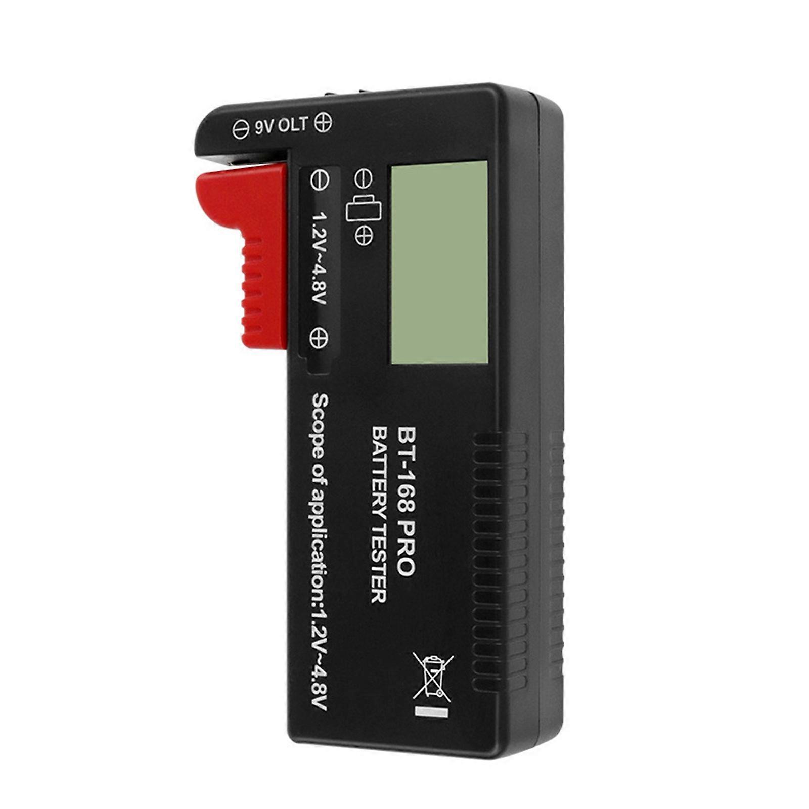 Accurate Battery Voltage Analyzers Measurement Tool for Various Batteries Including AA 9V Models Frequent Testing Needs