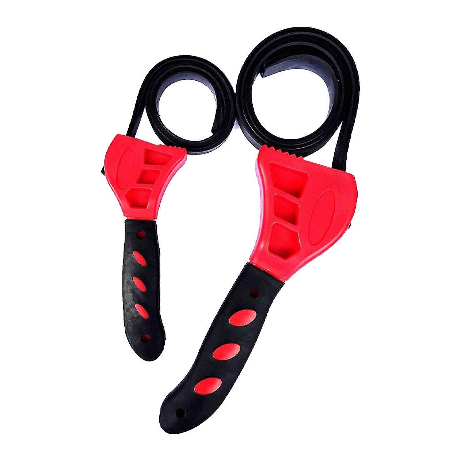 Universal Strap Wrenches set Automotive Wrench Tool Plumbing Wrench Set General Use Wrenches for Various Applications