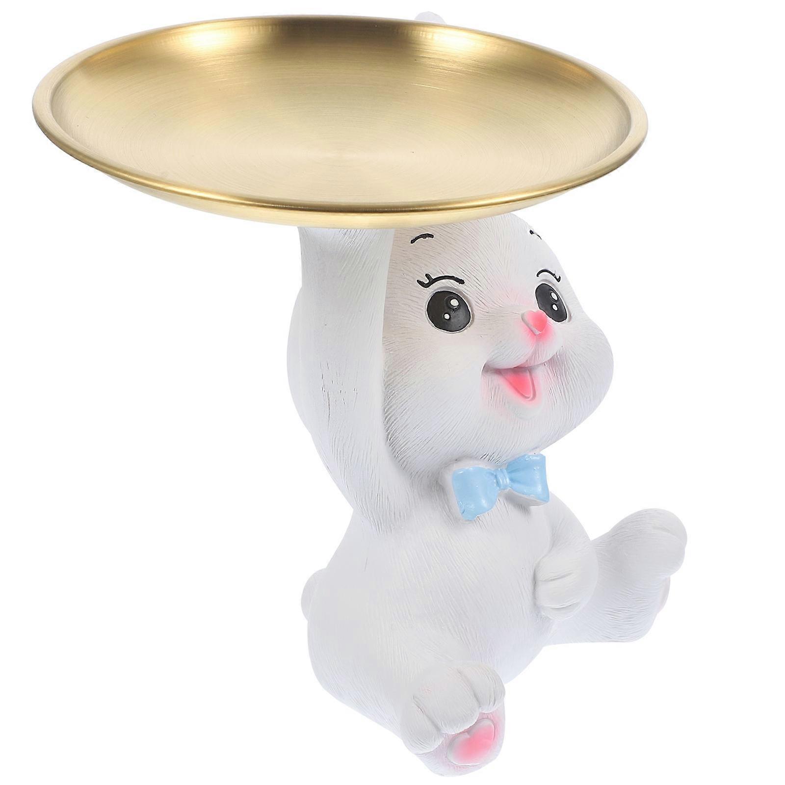 Bunny Shaped Tray, Provides Elegant Storage Options, Stable Structure