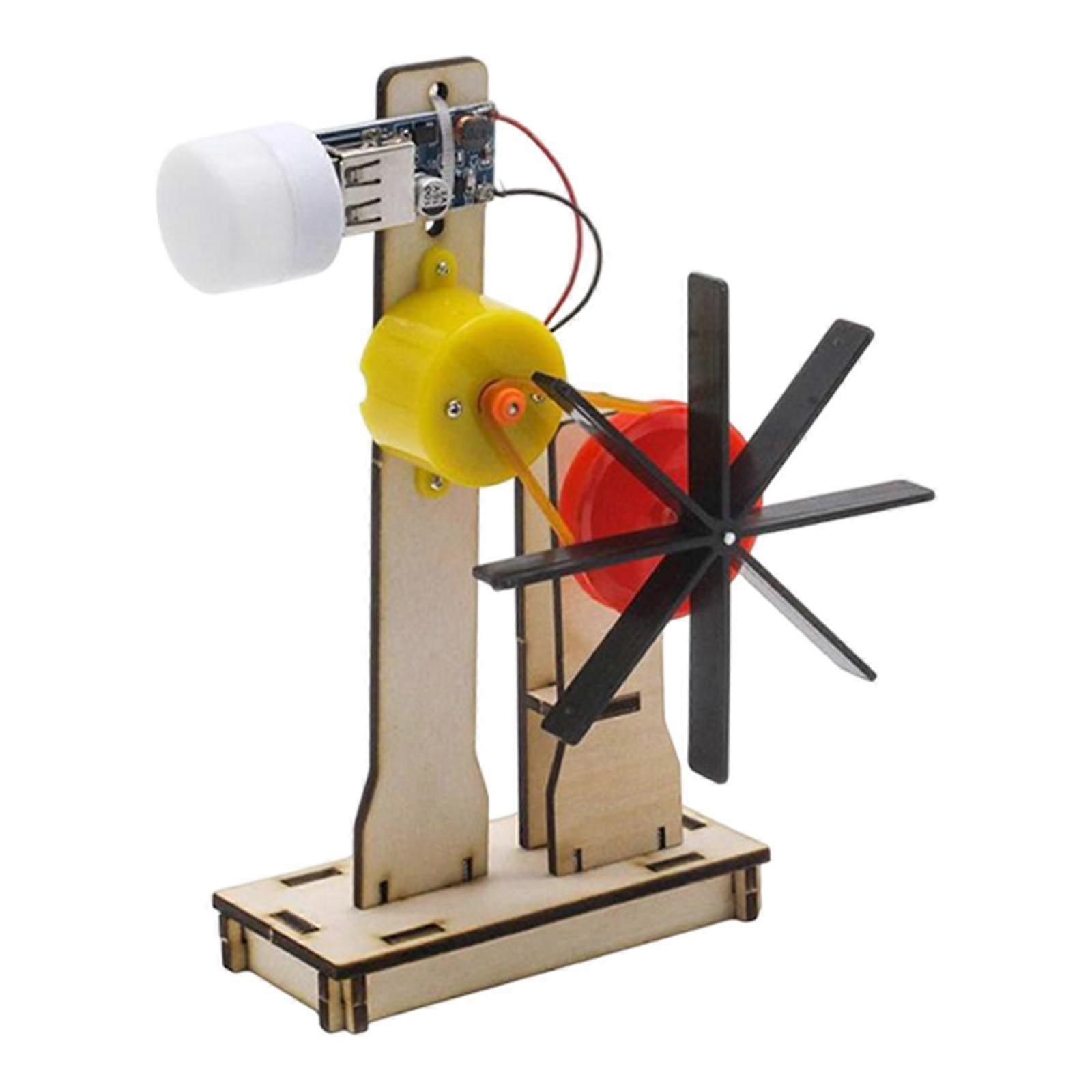DIY Scientific Experiment Kit Impeller Hydroelectric Generate Model