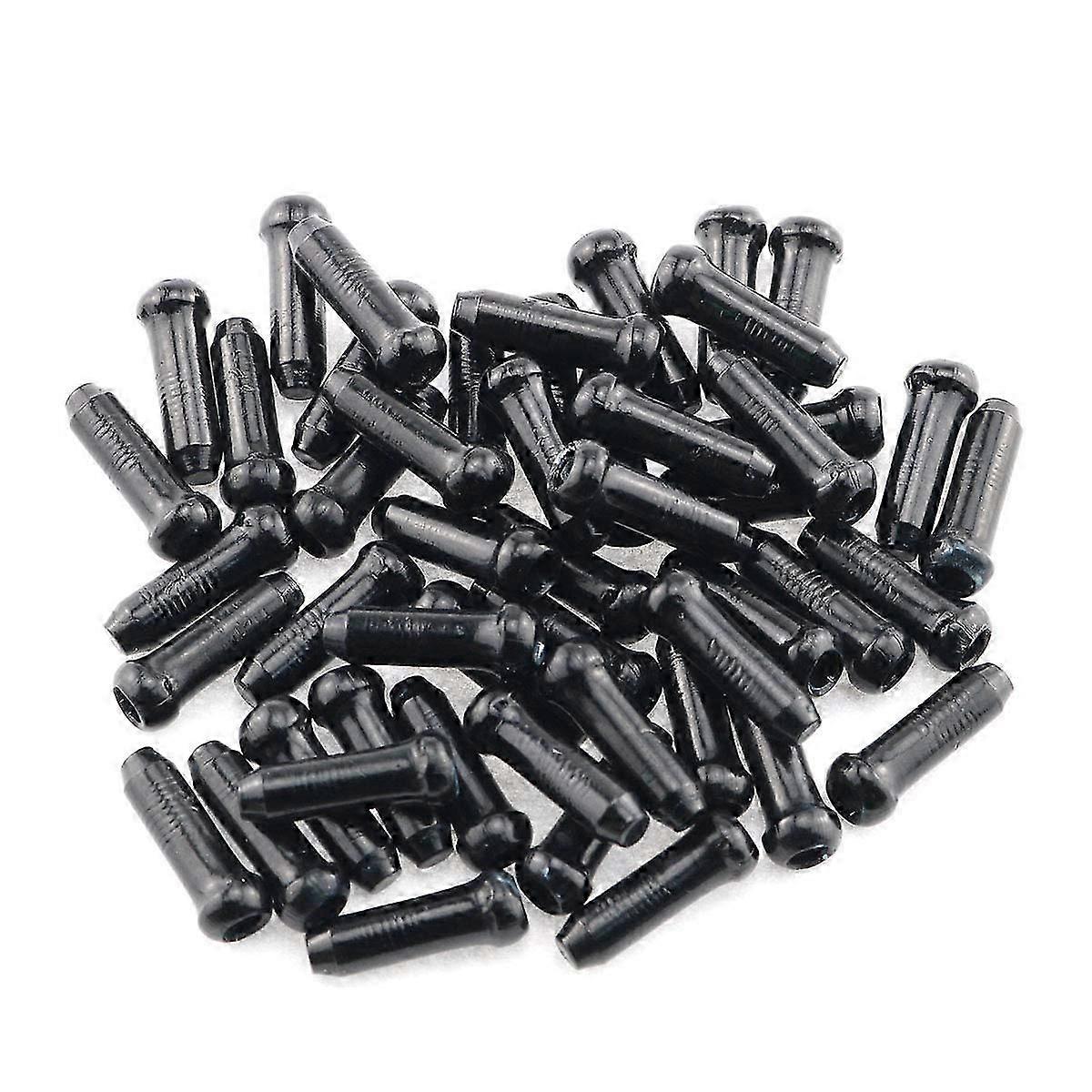 50 Aluminum Cable Caps for Bicycles