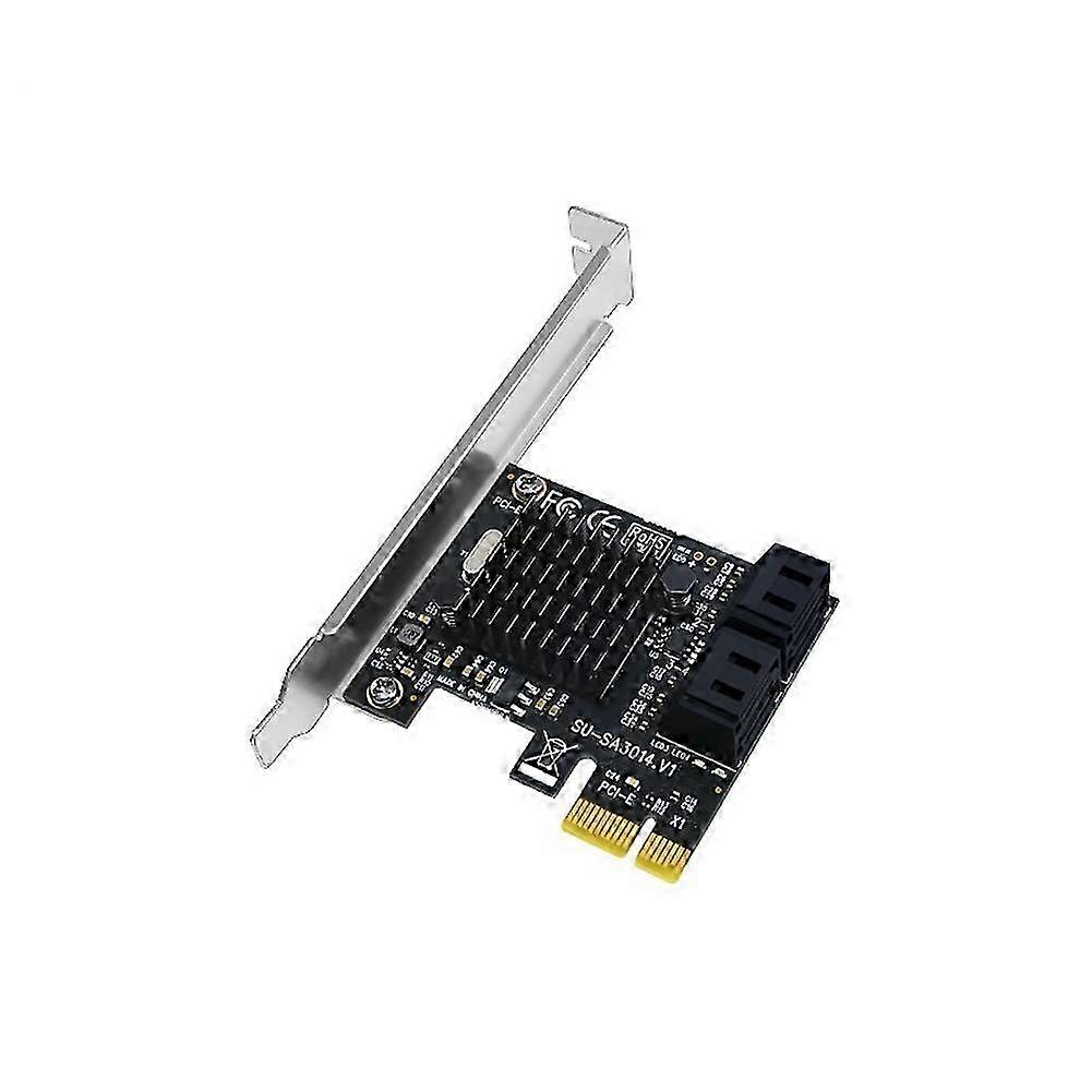 PCIE to SATA Card PCI-E Adapter PCI Express to SATA3.0 Expansion Card 4Port SATA III 6G for SSD HDD