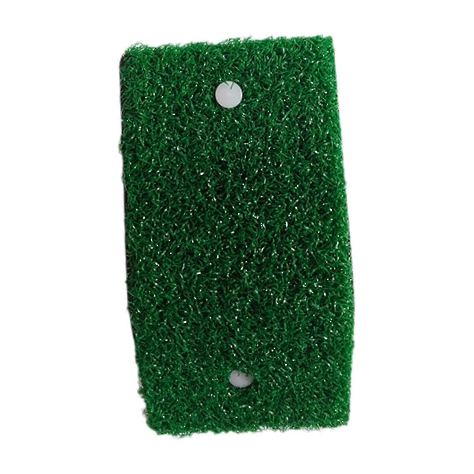 Artificial Grass Basking Platform Ramp for Turtles, Frogs, and Bearded Dragons, Suitable for Various Brands