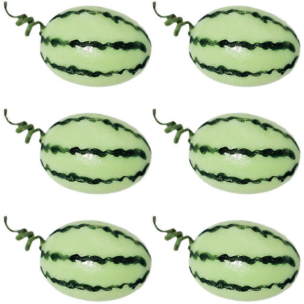 Crafted Mini Watermelon Model Excellent for Creative Purposes