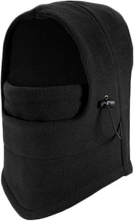 Waterproof clava - Face Mask - Neck Warmer - Black - for Winter Face Mask for Skiing, Snowboarding, Motorcycling, Cycling & Skating - 38*32 cm