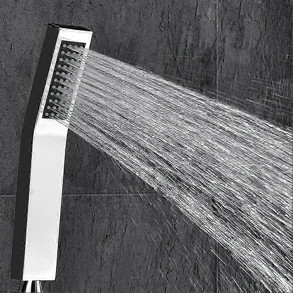 真鍮製高圧L型クロームシャワーヘッド、Sサイズ