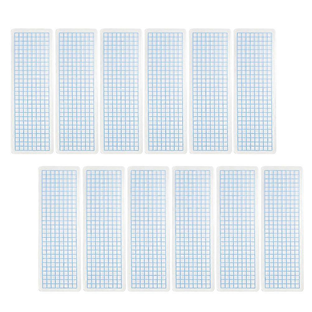 40pcs Thickened Washi Tape Dispensers with Rounded Corners, Matte Blue – Ideal for Office, School, Home, DIY Crafting & Scrapbooking Organization