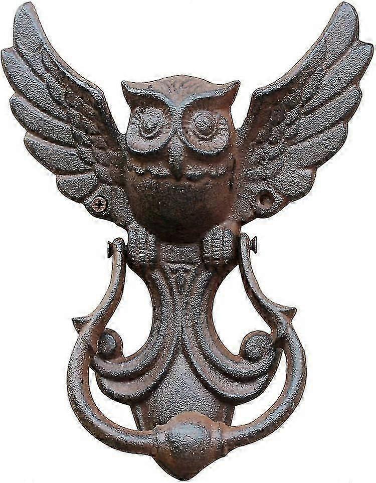 Owl Cast Iron Door Knocker
