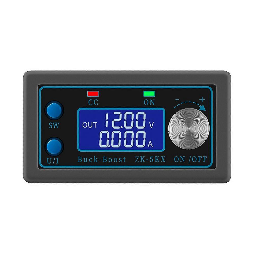 DC Voltage Regulator Module LCD Display, Constant Voltage and Current Auto-Lifting with Intelligent Temperature Control Fan for Power Supply Projects