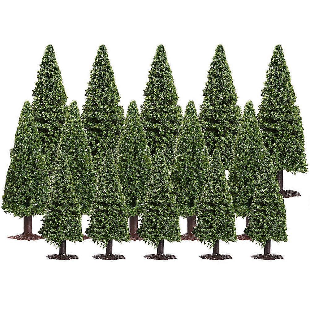 Landscape Accessories with Mini Trees, Perfect for Model Displays