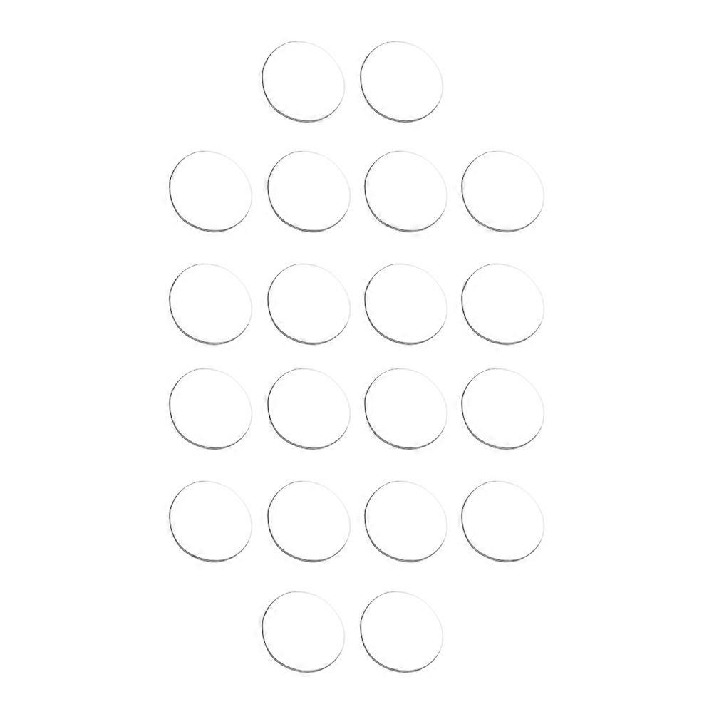 20Pcs Transparent Silicone Rubber Glass Table Bumpers for Home Furniture Protection