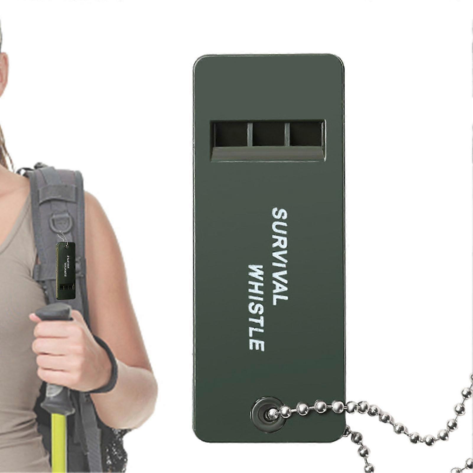 Emergency Whistle with Lanyard  Multipurpose Whistle for Camping  Survival