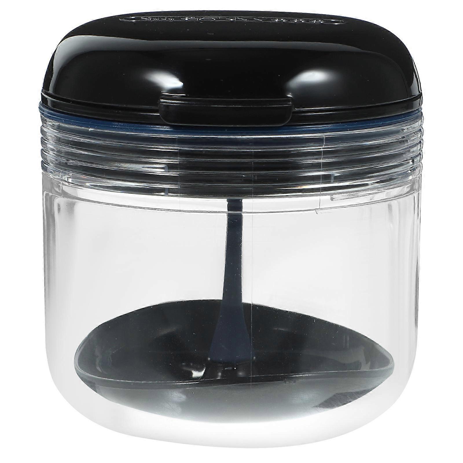 Sealed Denture Container Denture Bath Case Compact Practical For Business Trips Plastic 1 Set
