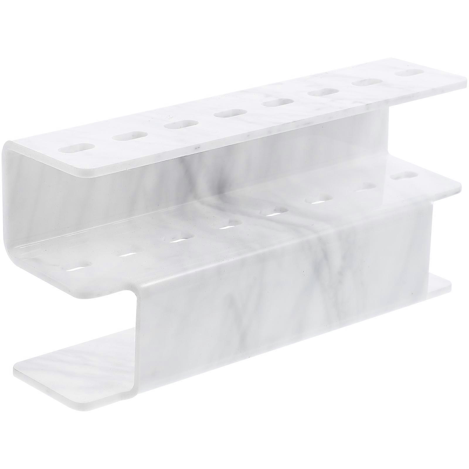 Tweezers Display Stand Acrylic Tweezers Shelf Holder Vanity Organization Storage Minimalist Style 1Set