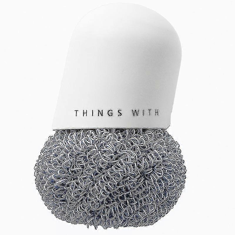 Kitchen Dishwashing Brush Palm Brush (white)