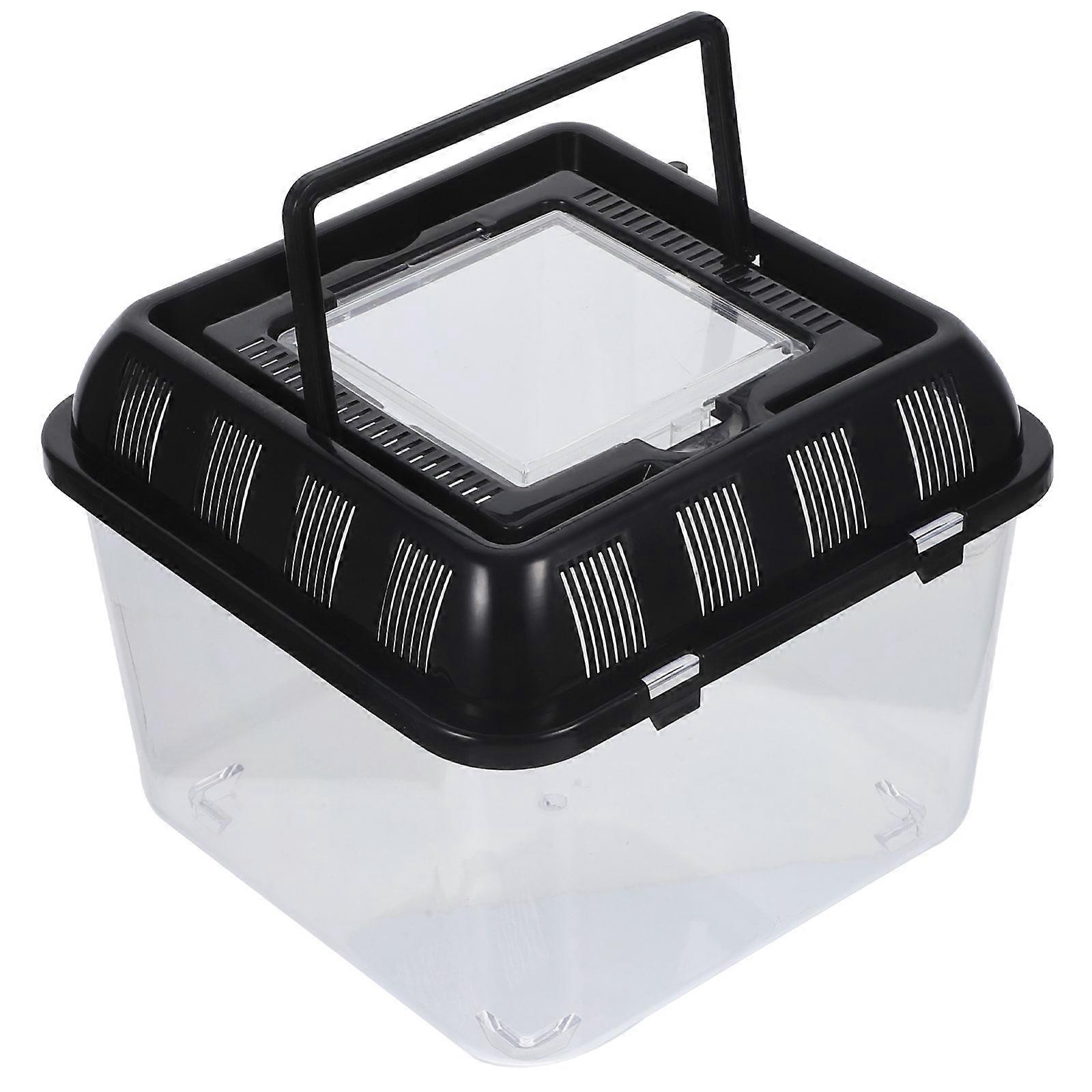 1Pc Reptile Tortoise Goldfish Feeding Station Pet Climbing Container