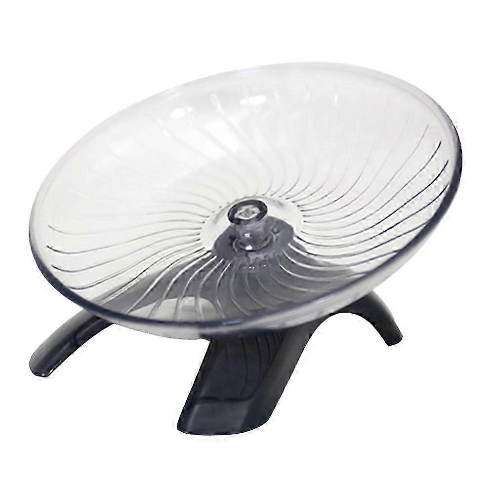 リトルクリッターズハムスターランニングホイールエクササイズおもちゃ-18x18x11.5cmグレー