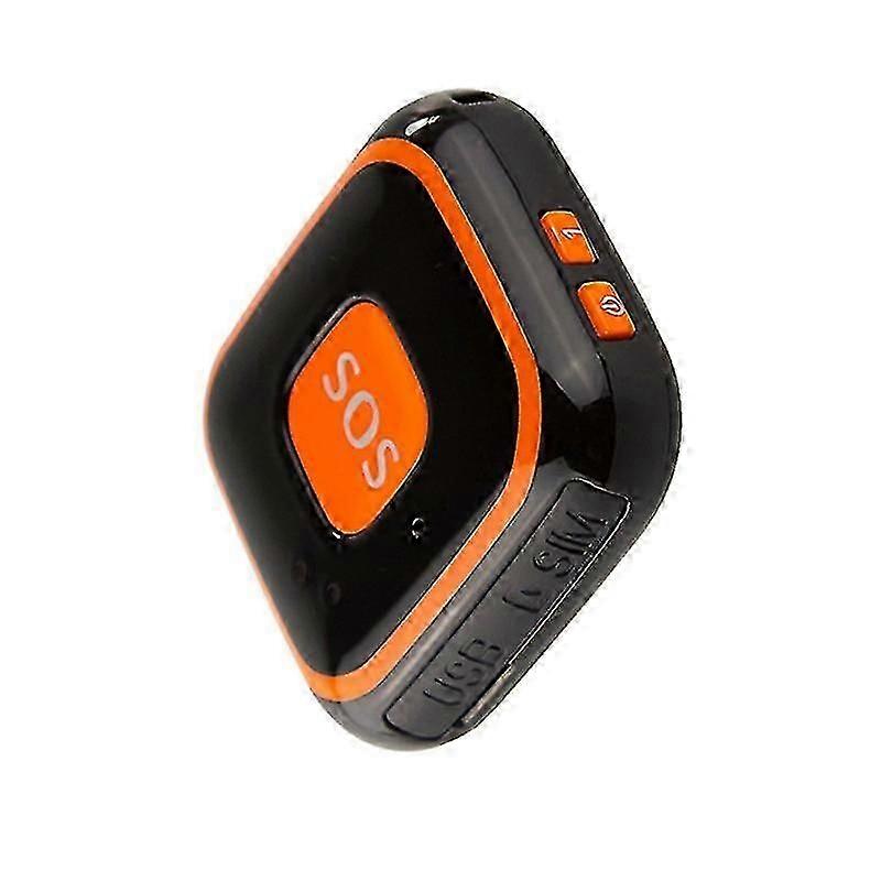 Sturzalarm für ältere Kinder GPS-Tracker Real Time Locator-Schwarz