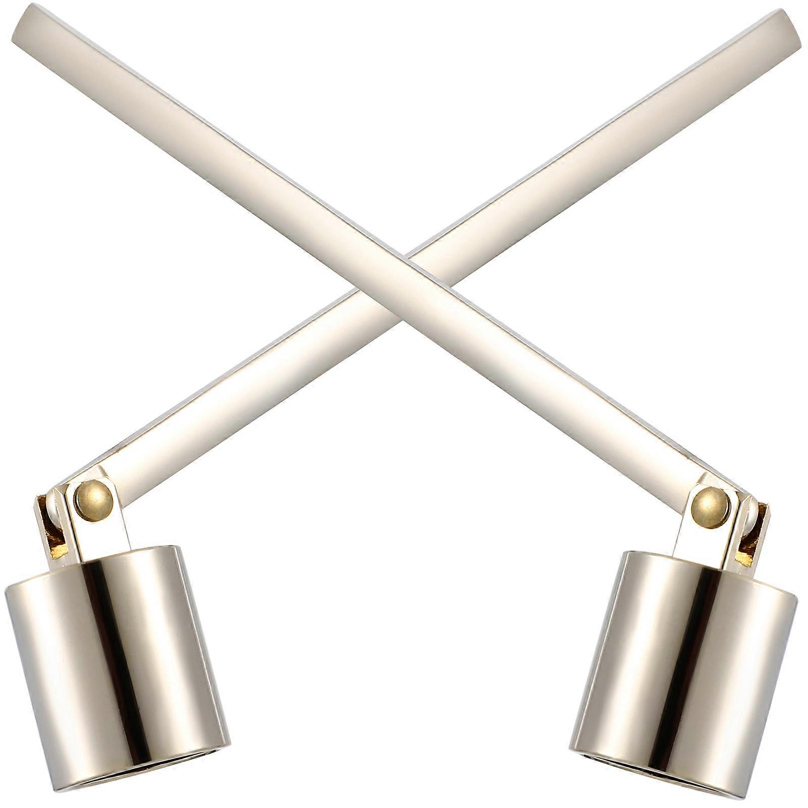 Candle Snuffers Hotel Industry Extinguish Candle Flame Elegant Coating Process 2Pcs