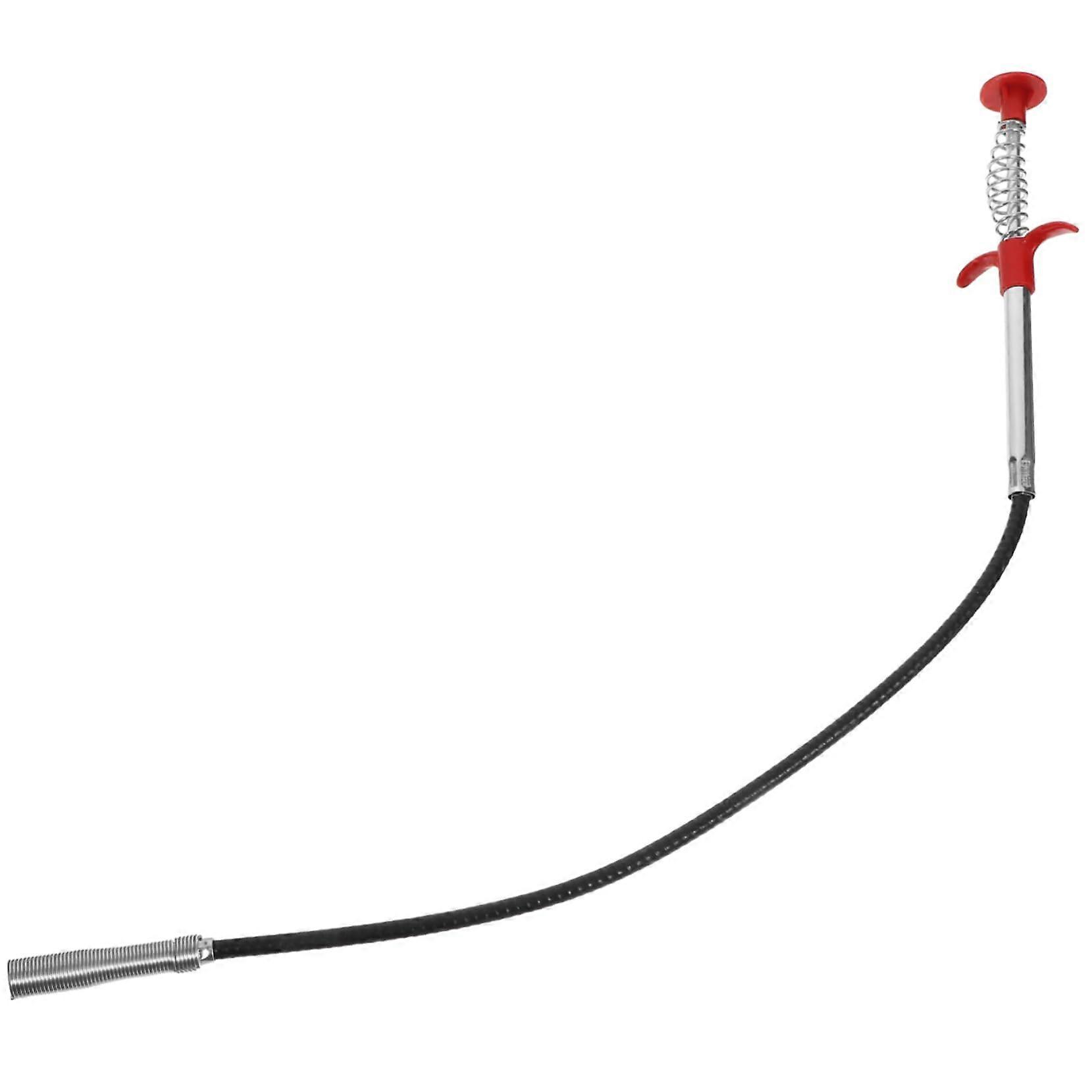 Flexible drain cleaner with multiple claws gripper for wash basin bathtub and effective tool for removing blockages narrow spaces 1