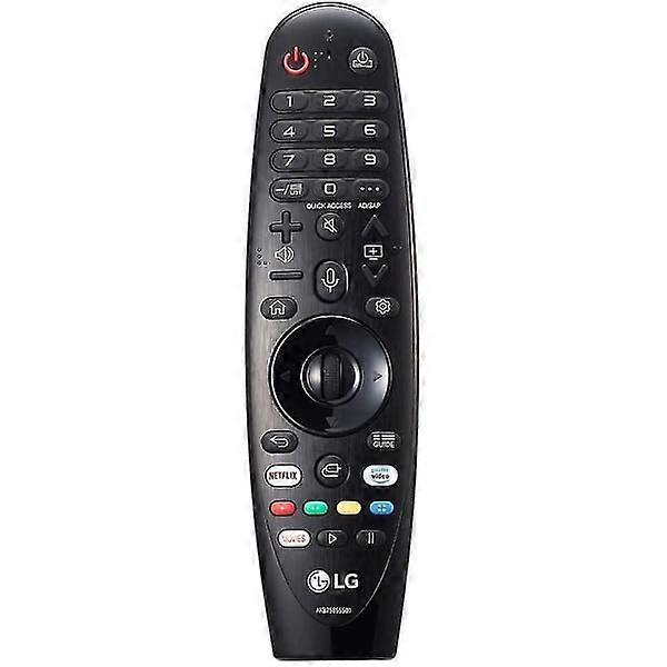 LG Magic Remote compatible with many LG models, Netflix & Prime Video hotkeys.