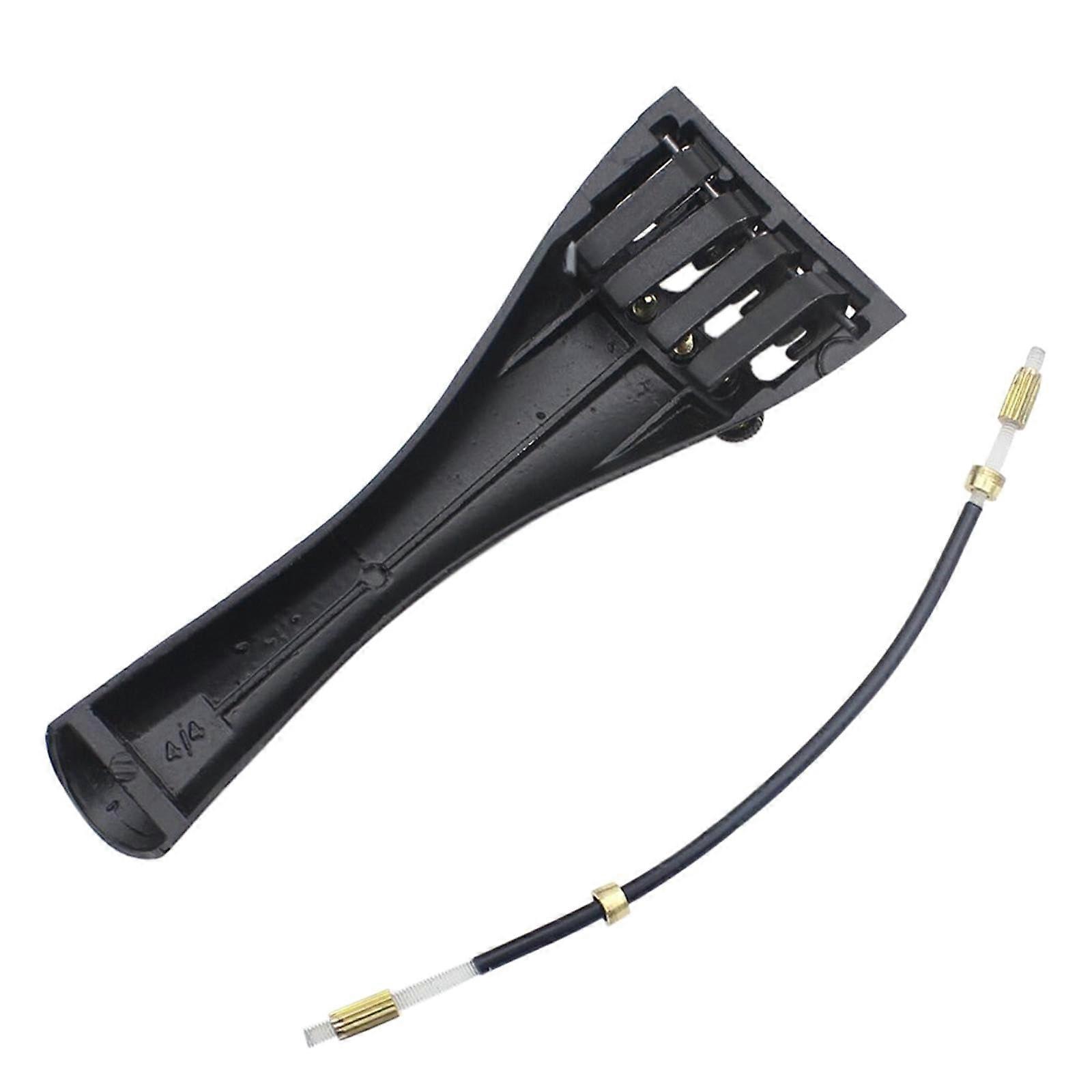 Violin Tailpiece With Adjustable Intonation Bridge For Violin And String Instruments