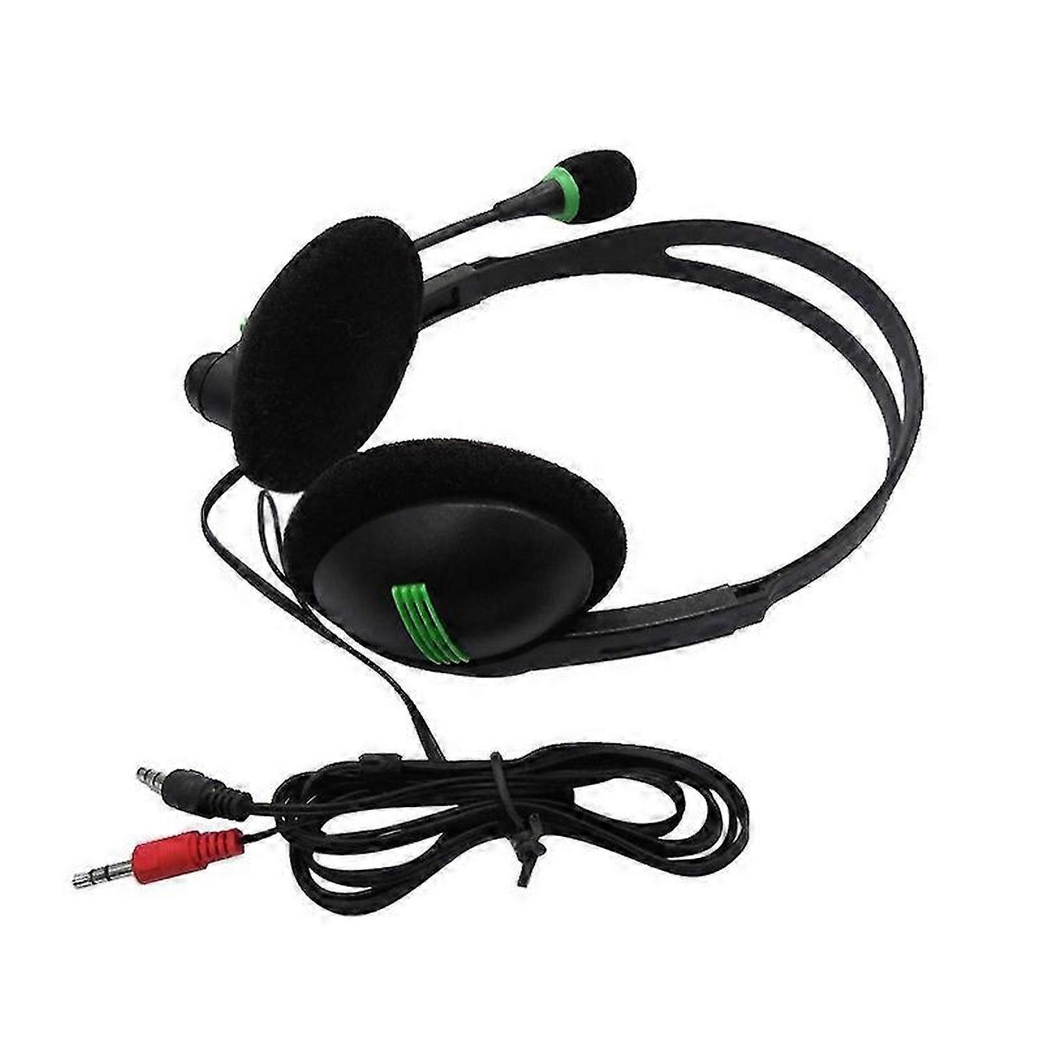 3.5MM Audio Headset Computer Headsets with 270 Degree Boom Mic Suitable for Desktop Computers