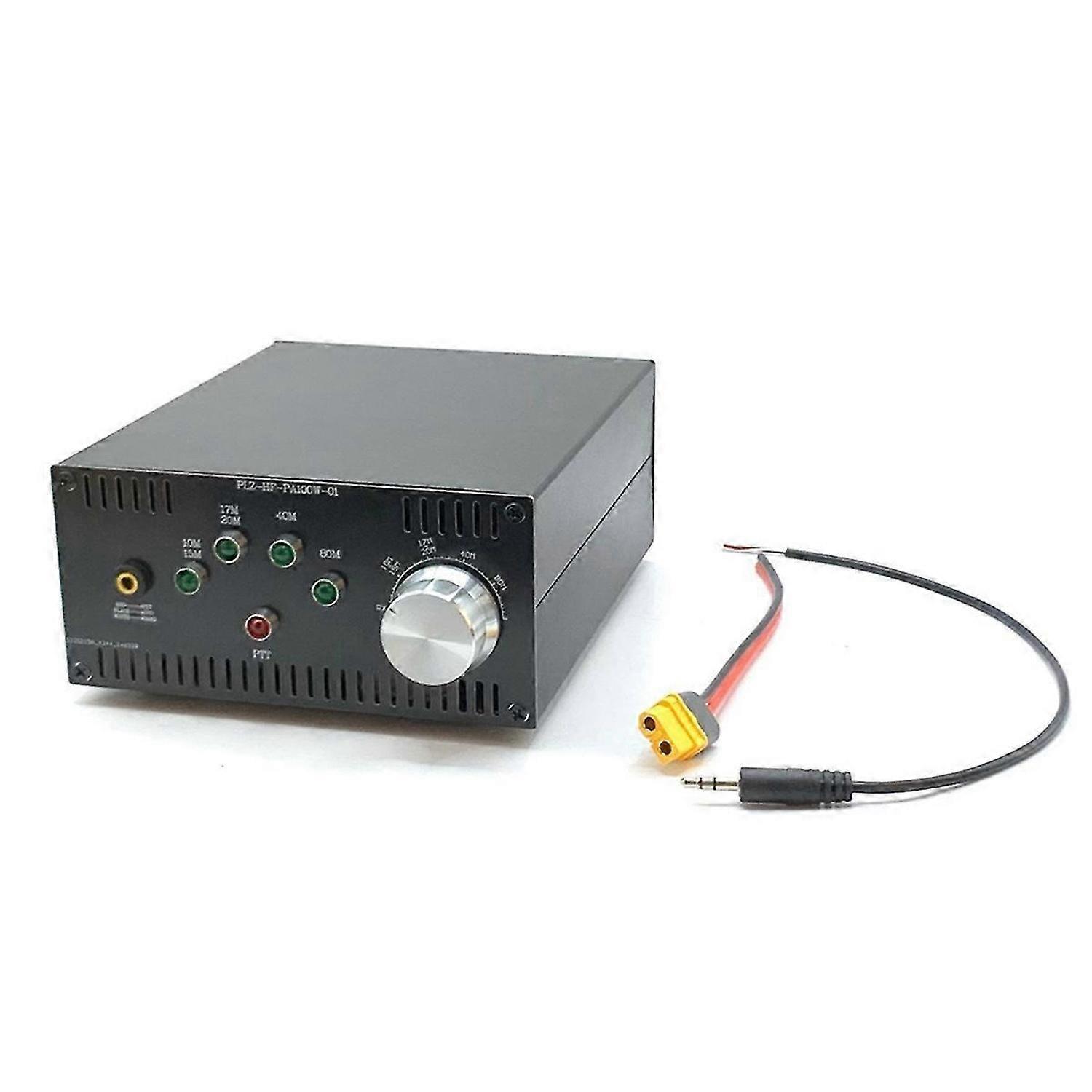 Power Amplifier Seamless Integration Short Power Amplifier 12215V 100W 2MHz to 30MHz for Icom for In