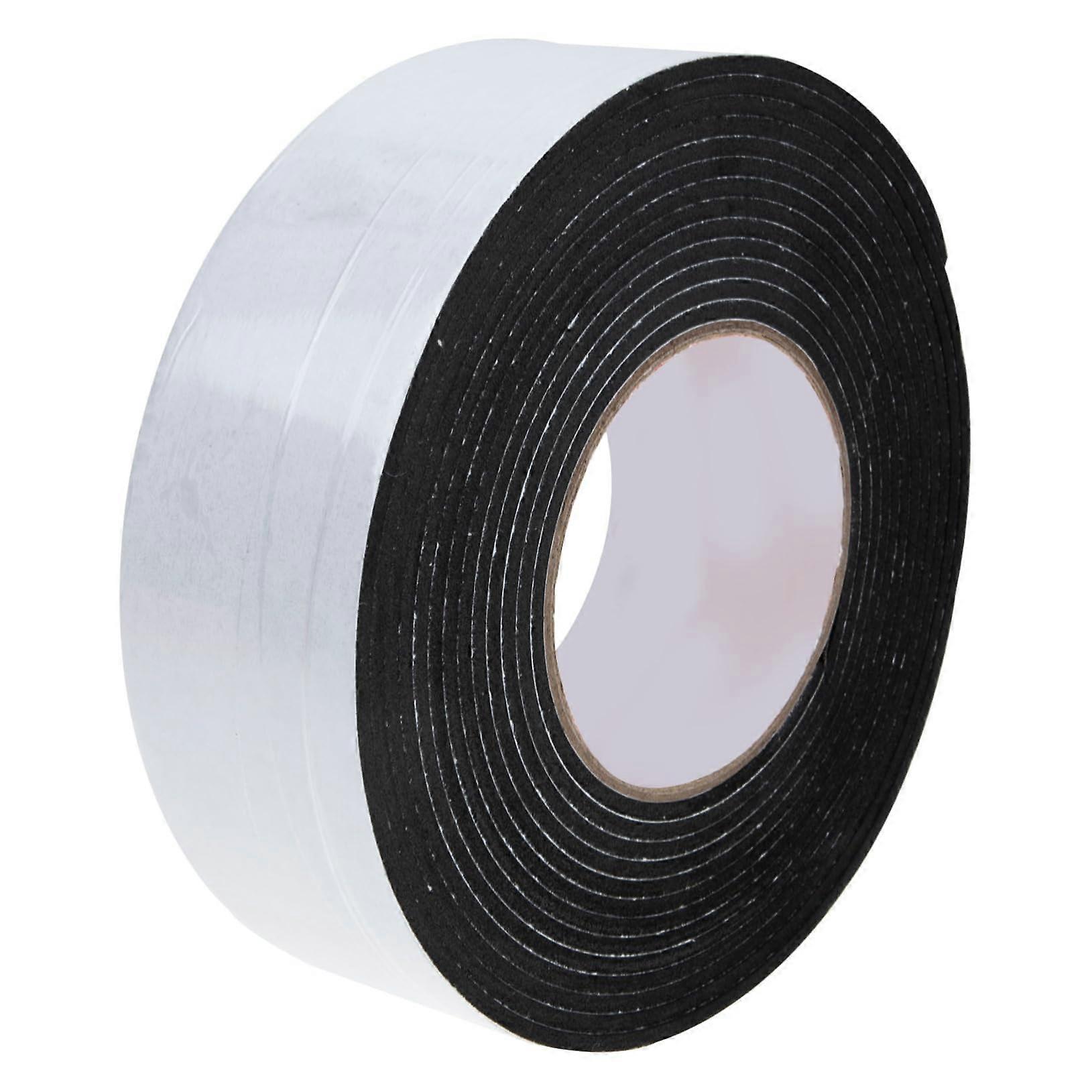 Soundproof Foam Sealing Tape 1 Roll Waterproof Self-Adhesive Door Sponge Tape Multi-Coloured with Sound Insulation Features