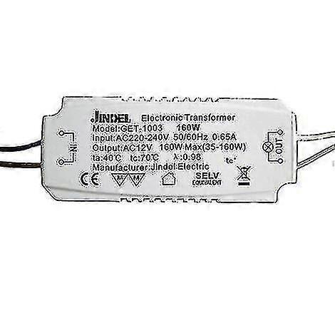 Transformador halógeno Ac220-240v / Ac12v Jindel Get-1003 160w