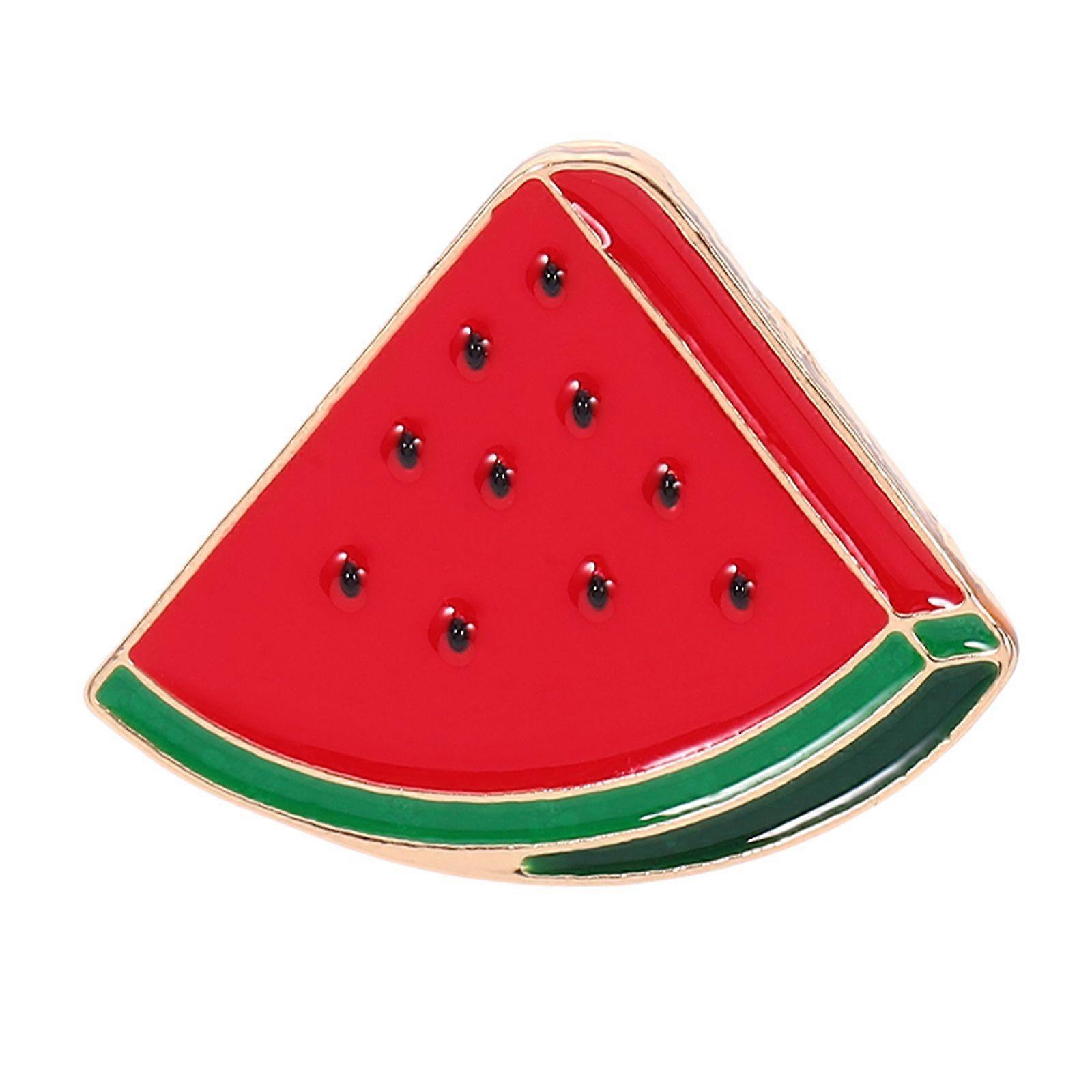 Wassermelone Brosche Zinklegierung Wassermelone Brosche Obst Brosche Obst Anstecknadel