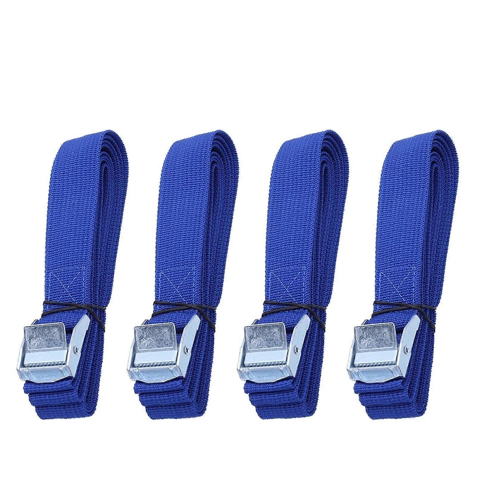 Tie Down Straps with Buckle Nylon Quick Release for Cargo Roof Rack (4PC)