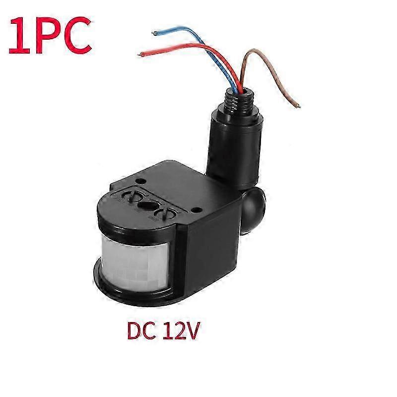 220V 12V Automatic Infrared PIR Movement Detector LED Motion Sensor Wall Mount Timer Outdoor 12 Volt Sensor Light Switch