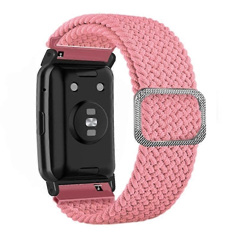Nylon Braided Elastic Wrist Strap for Compatible Watch Models