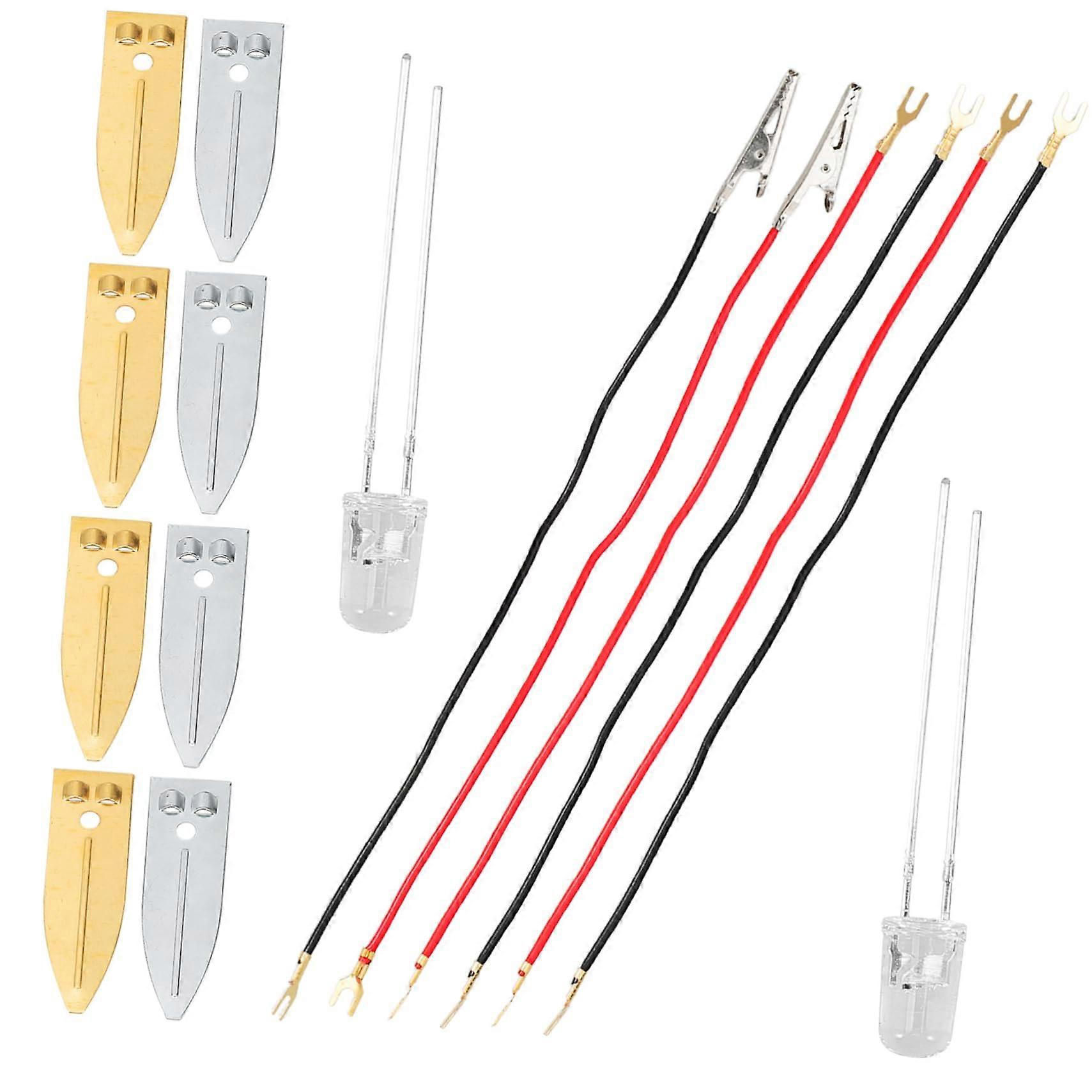 fruit battery materials science experiment kit DIY fruit battery copperplated