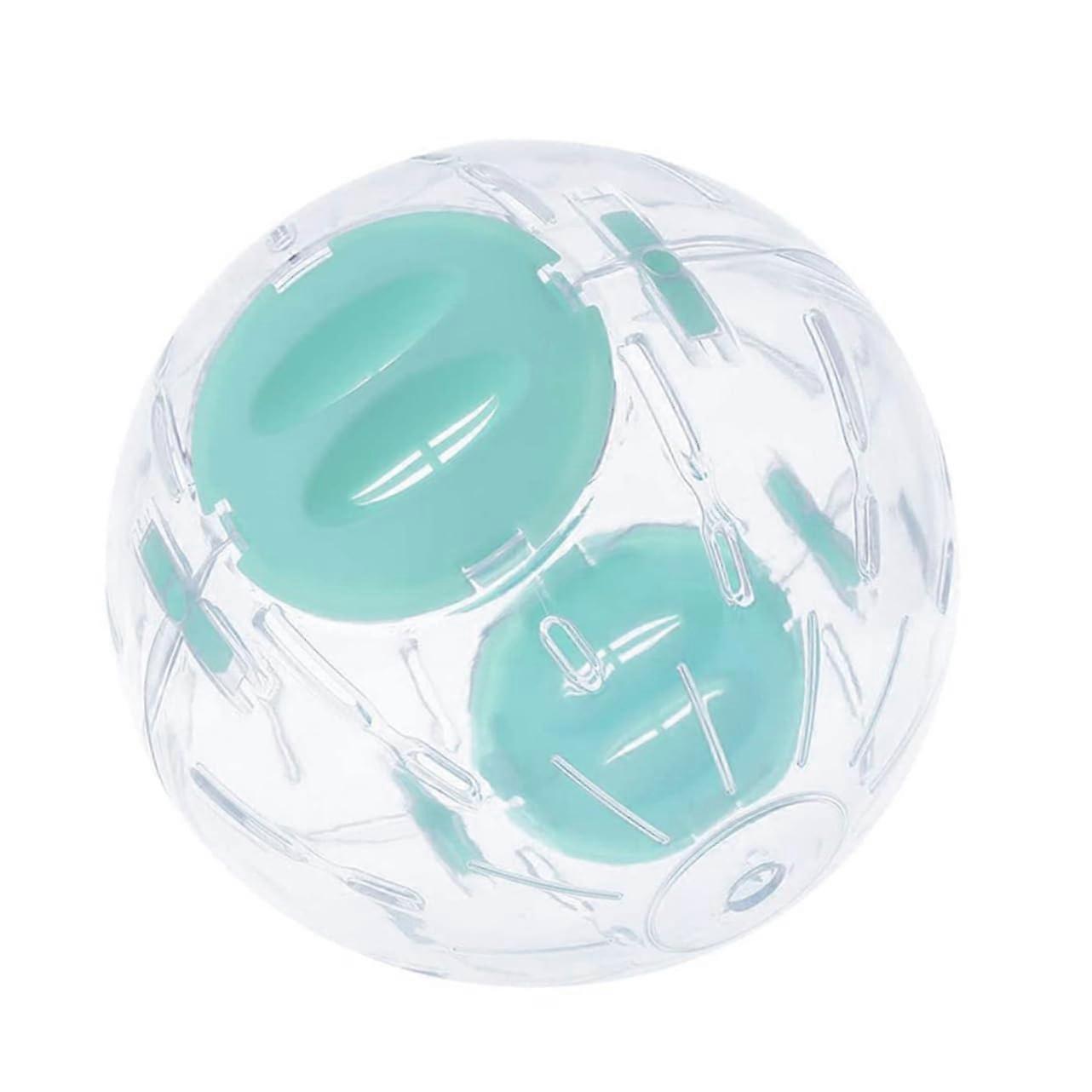 Hamster Running Ball Plastic Blue 7-Inch Saucer Wheel for Gerbils and Hedgehogs - Hamster Toy