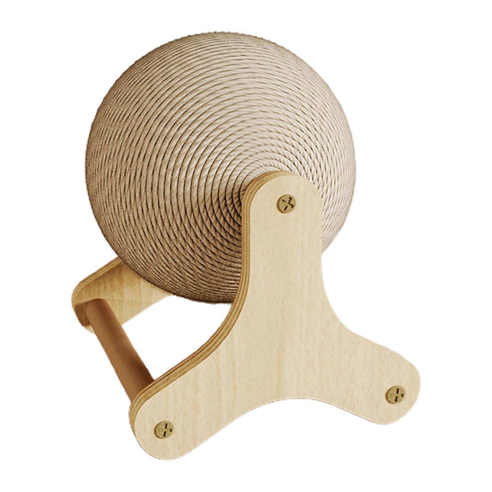 Cat Sisal Toy String  Scratch Ball Game, Indoor Cat Entertainment  NonSlip RabbitShaped Training Wheel, Safe and Durable Toy for S Windmill Model