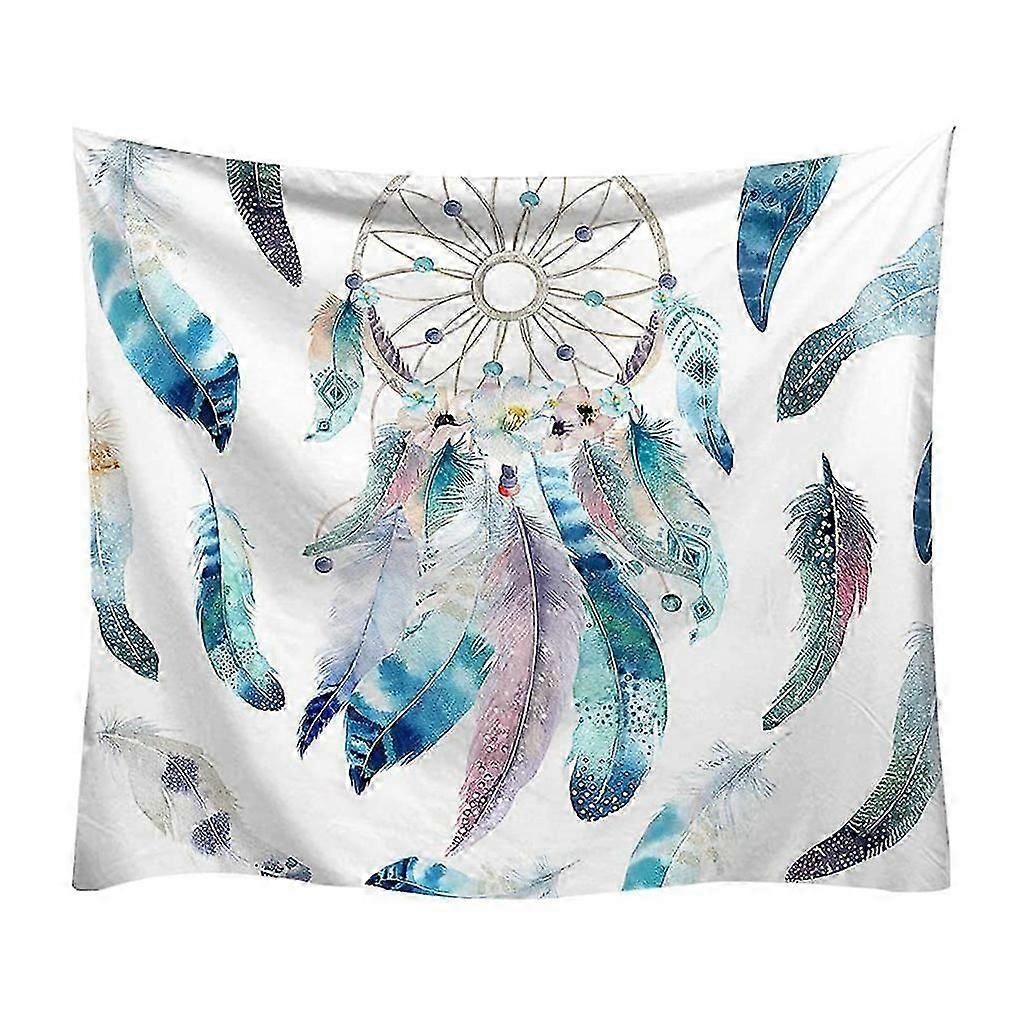 2025 Latest Model Nordic Style Hippie Tapestry Colorful Dream Catcher Feather
