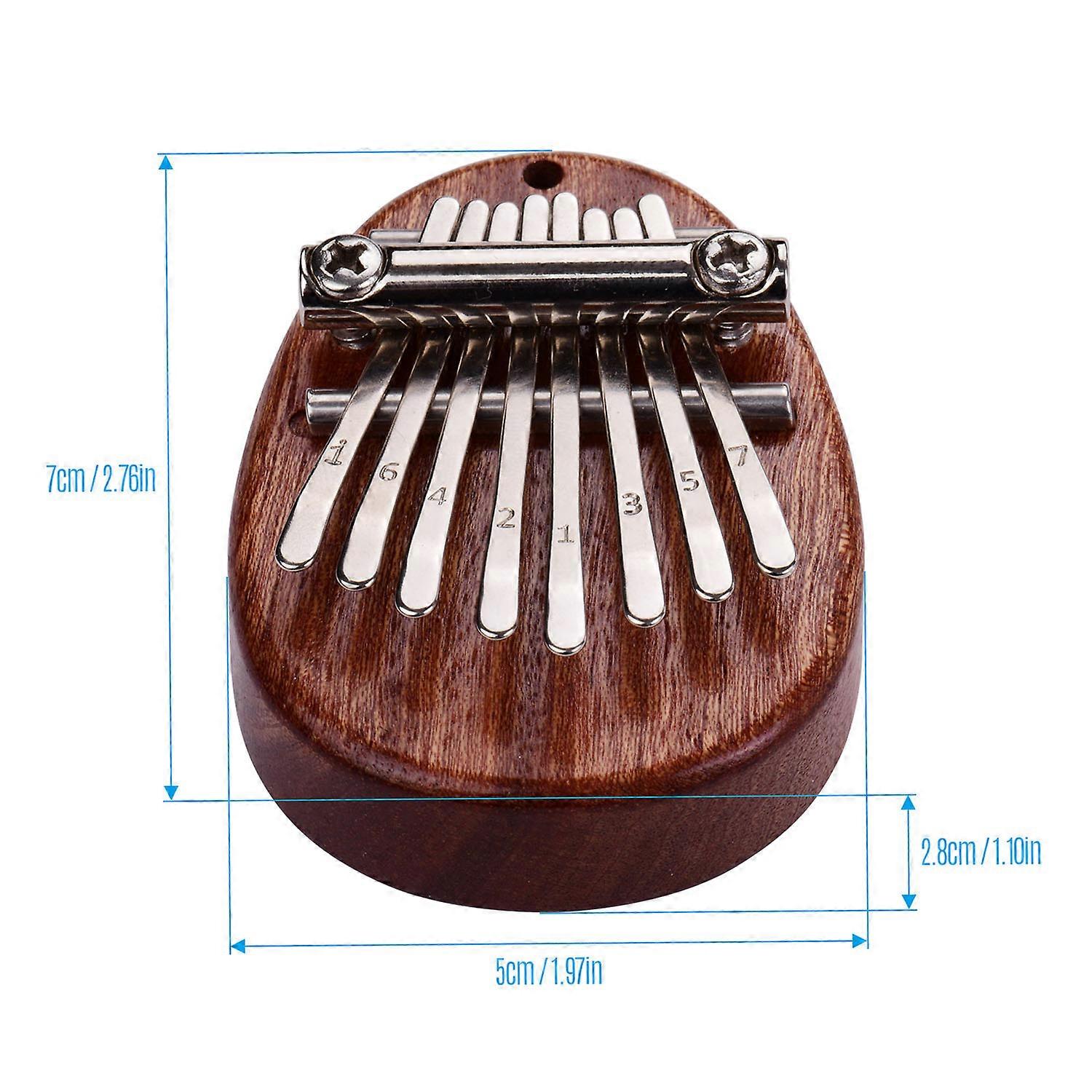 8 Keys Mini Thumb Piano Finger Percussion