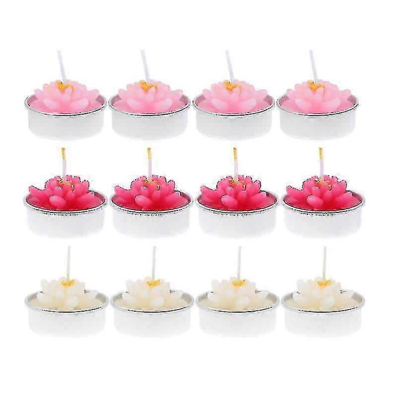 12pcs Tealight Candle Decor--