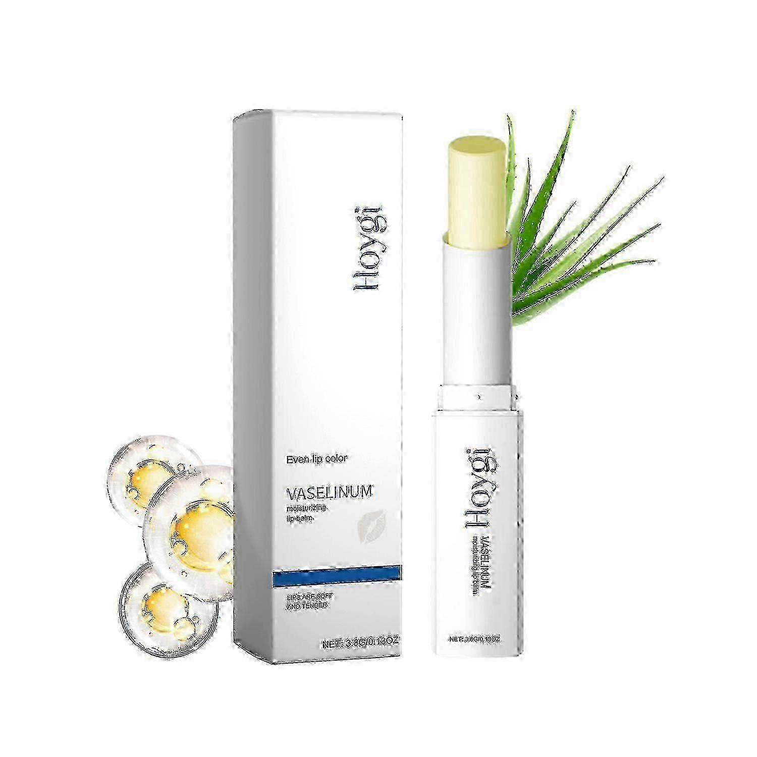 Hoygi Moisturizing Lip Balm Lighten Lip Lines, Prevent Dry Cracks, Remove Dead Skin, Replenish, Plum