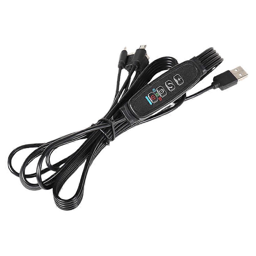 Flower Lamp with Clamp Control Line for Indoor Gardening Hydroponic Systems 180.00X0.40X0.40CM USB Interface 1Pcs