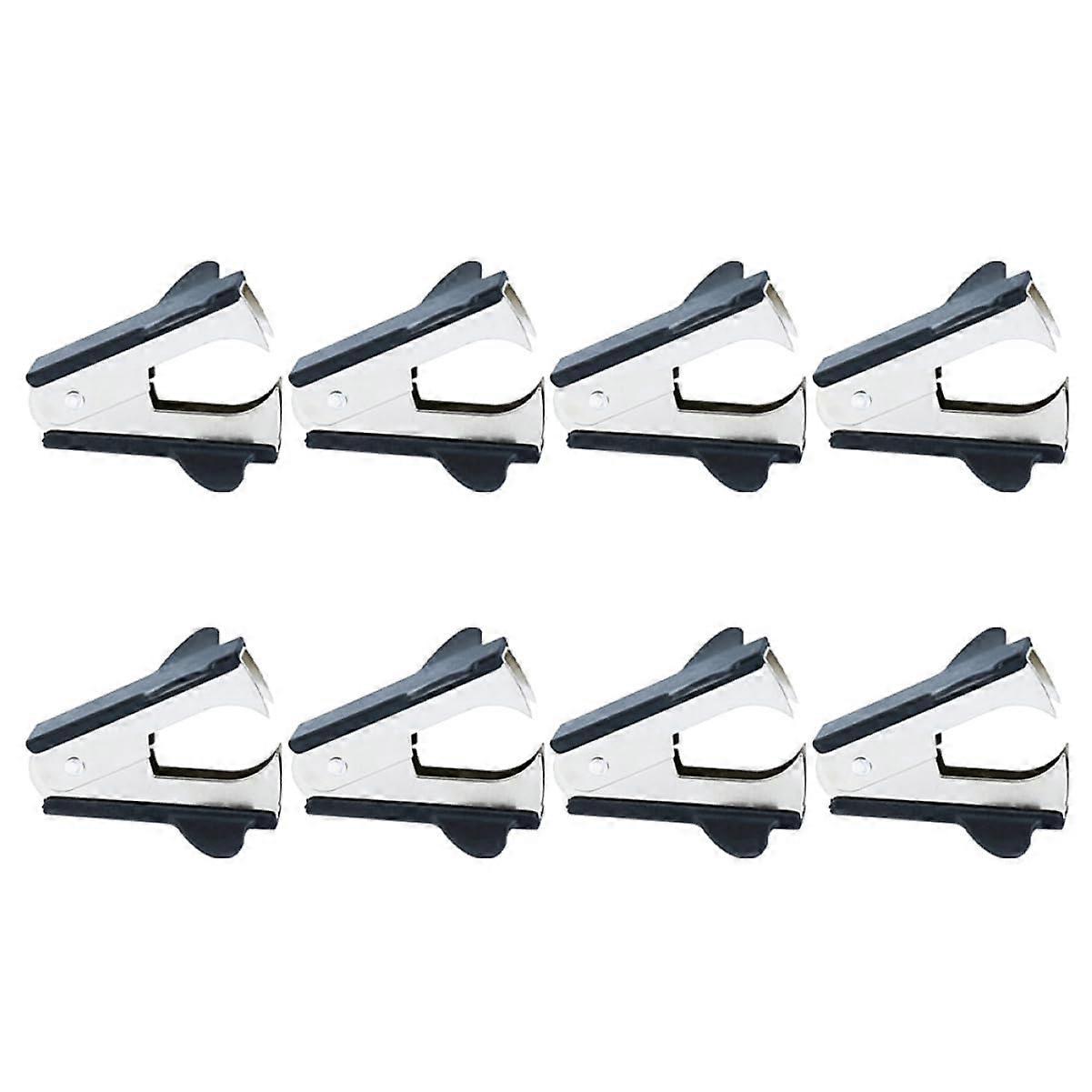 High Performance Adhesive Remover Stapler, Heavy Duty Black Stainless Steel Tool for Removing Plug Pins and Slag