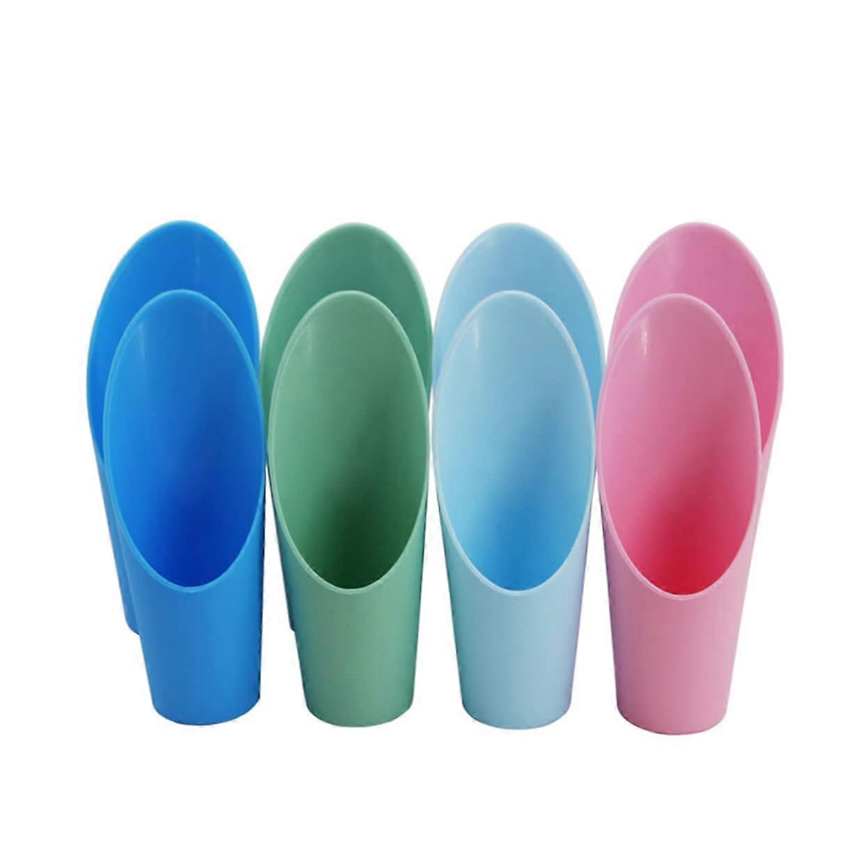 5 Piece Garden Trowel Set 17.5x5.5cm Garden Tool for Planting and Digging in Random Colors
