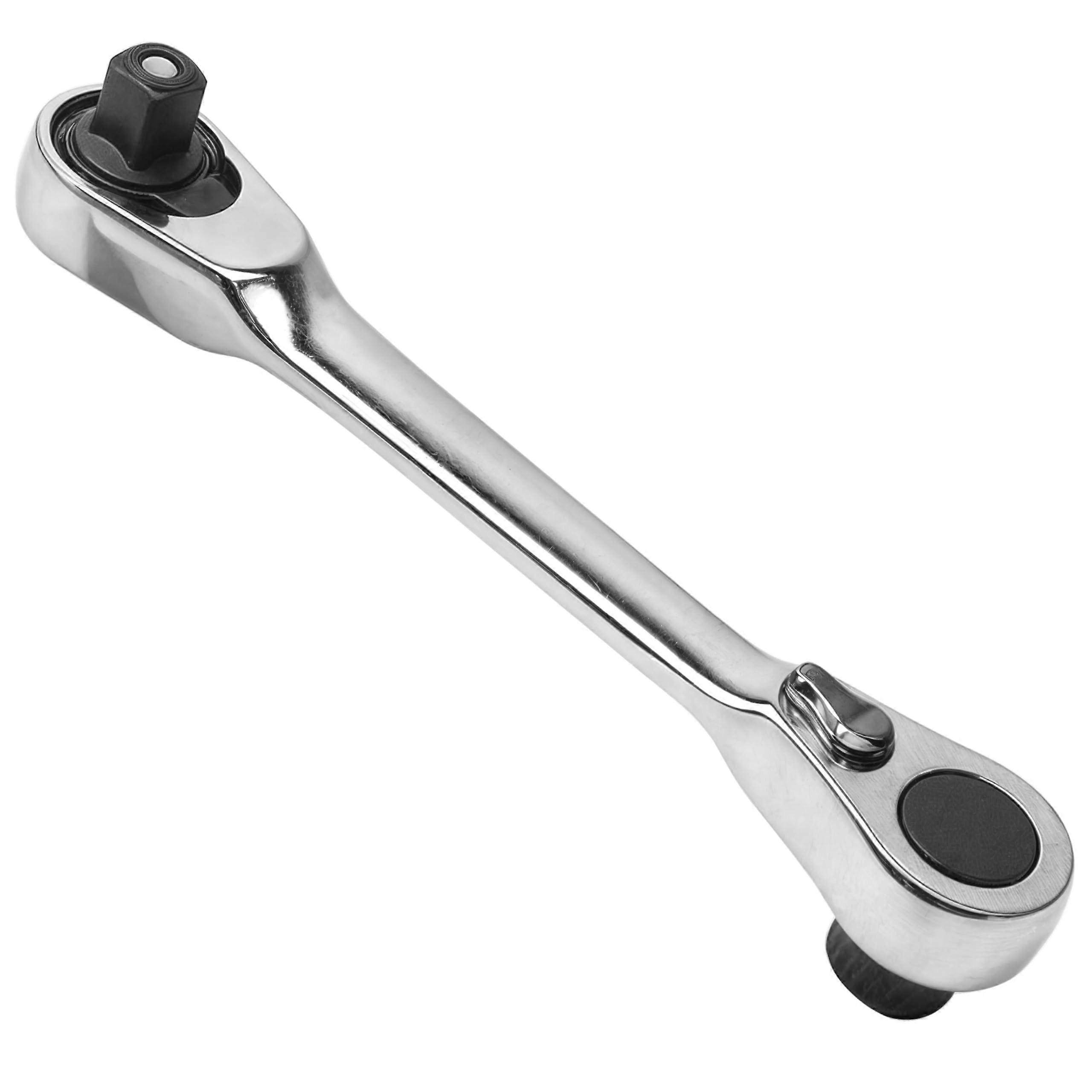 1/10.2 cm Double Head Wrench Ratchet, Mini Ratchet Set Rotator with 72 Teeth