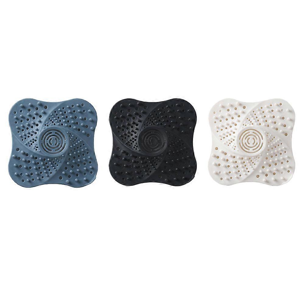 Bathroom Sink Drain Cover Speed Up Drainage Kitchen Use 3Pcs