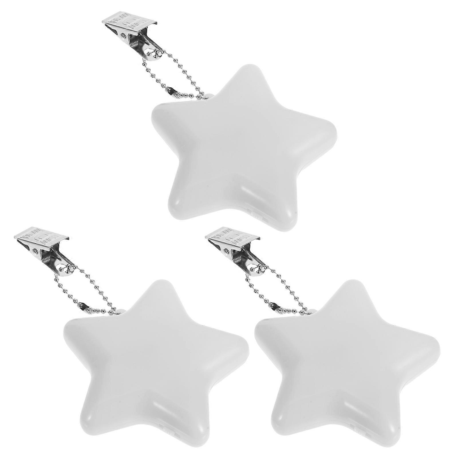 3 Pcs LED Purse Light with Touch Sensor, Five Pointed Star Handbag Night Light for Christmas, Valentine's Day, Mother's Day, Compact and Safe Design