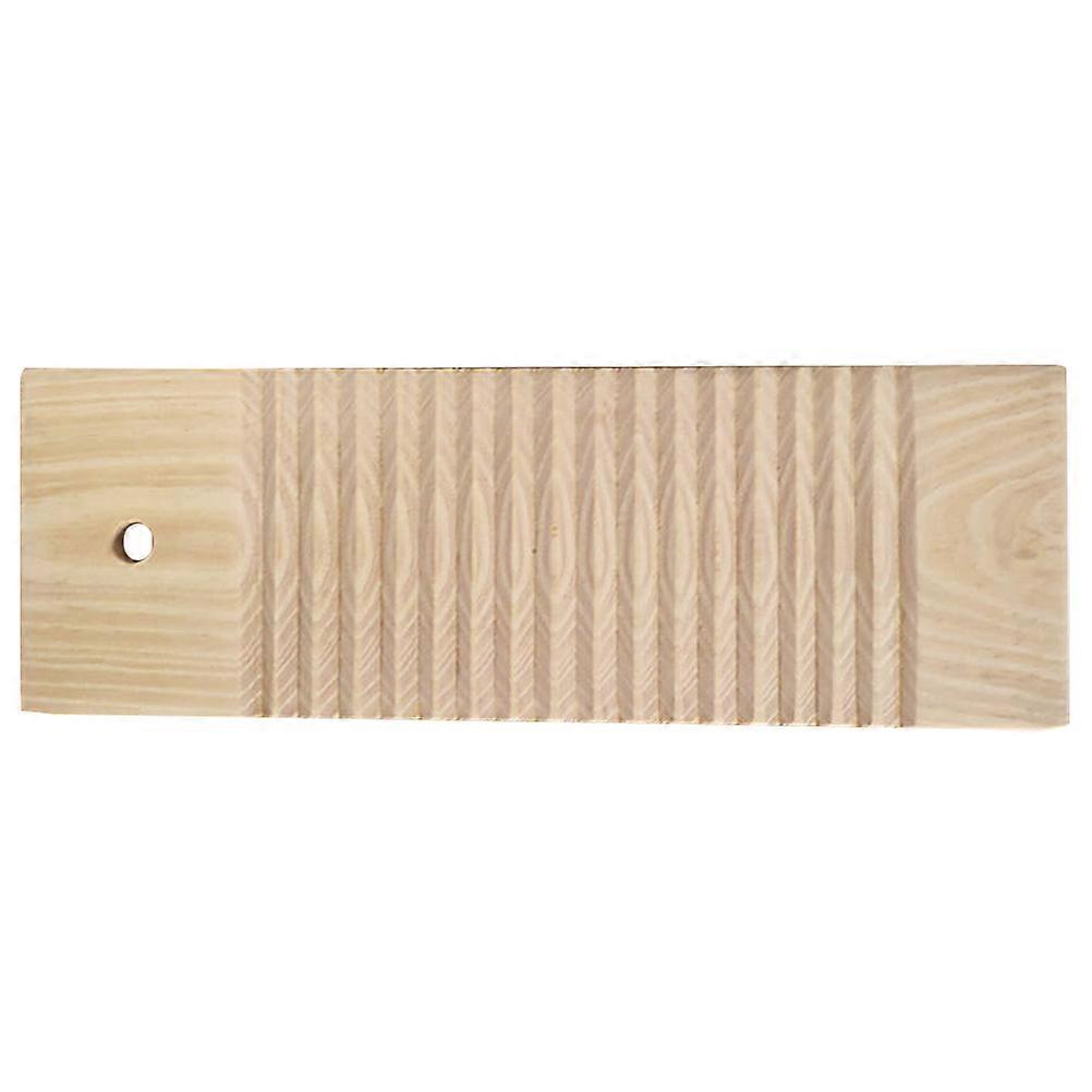 Wood Laundry Board for Hand Washing Clothes with AntiSlip Design Light Yellow Synthetic Material