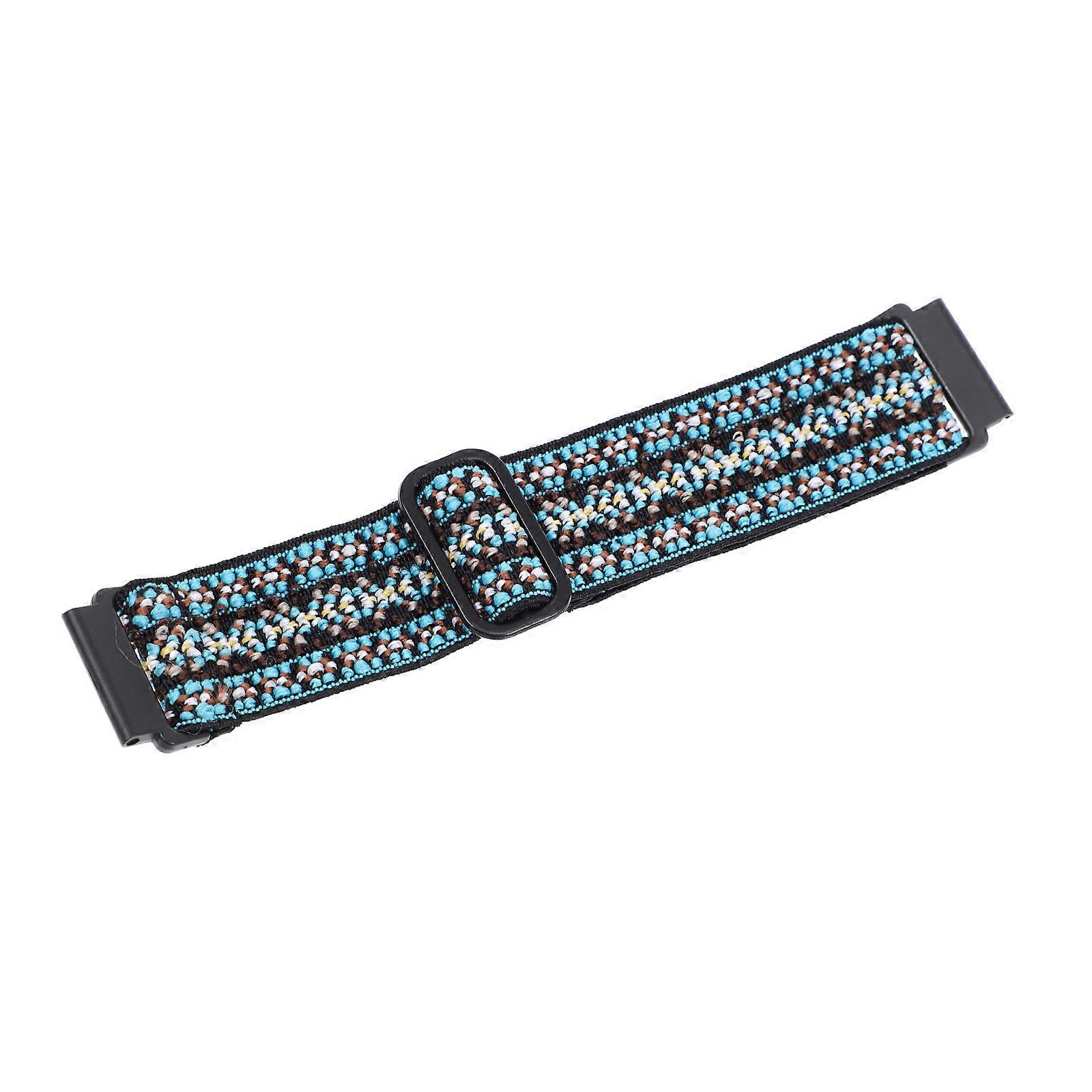 Nylon Watch Band for Women's MultiColor Easy to Install and Replace Compatible with Most Watches 9.0 Inches