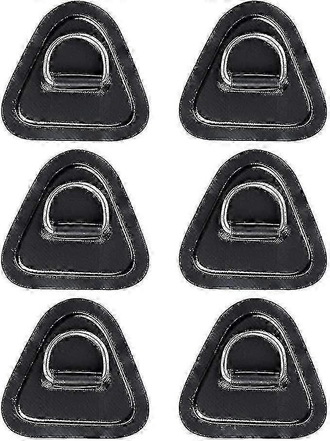 Inflatable Boat D-Ring Patch, Heavy Duty Kayak Canoe SUP Triangle D-Ring Accessories